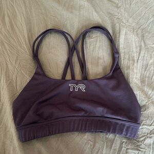 Black and Olive Tyr sports bra